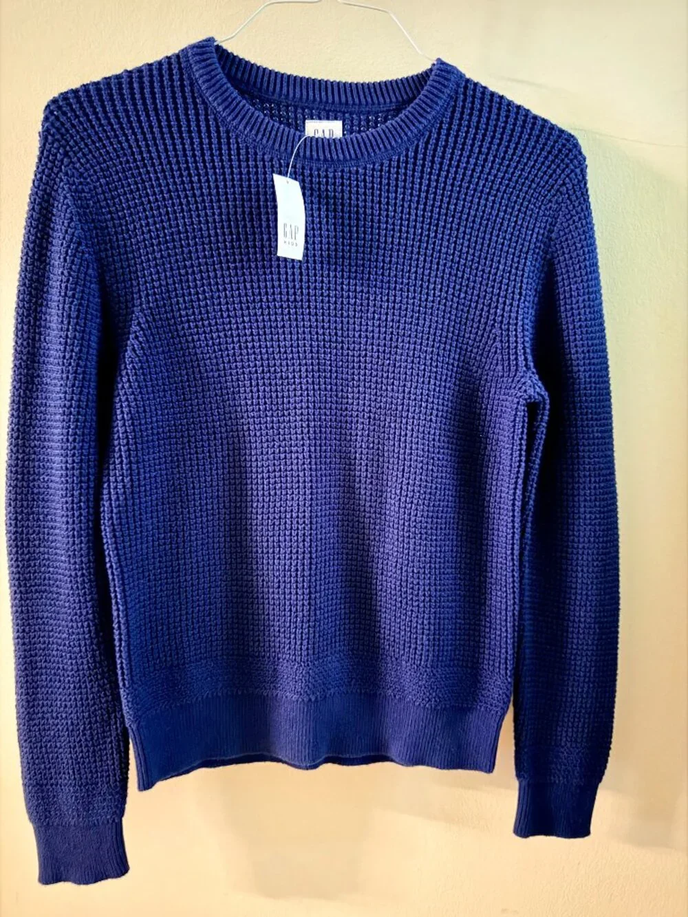 GAP Kids XL Navy Cableknit Sweater NWT